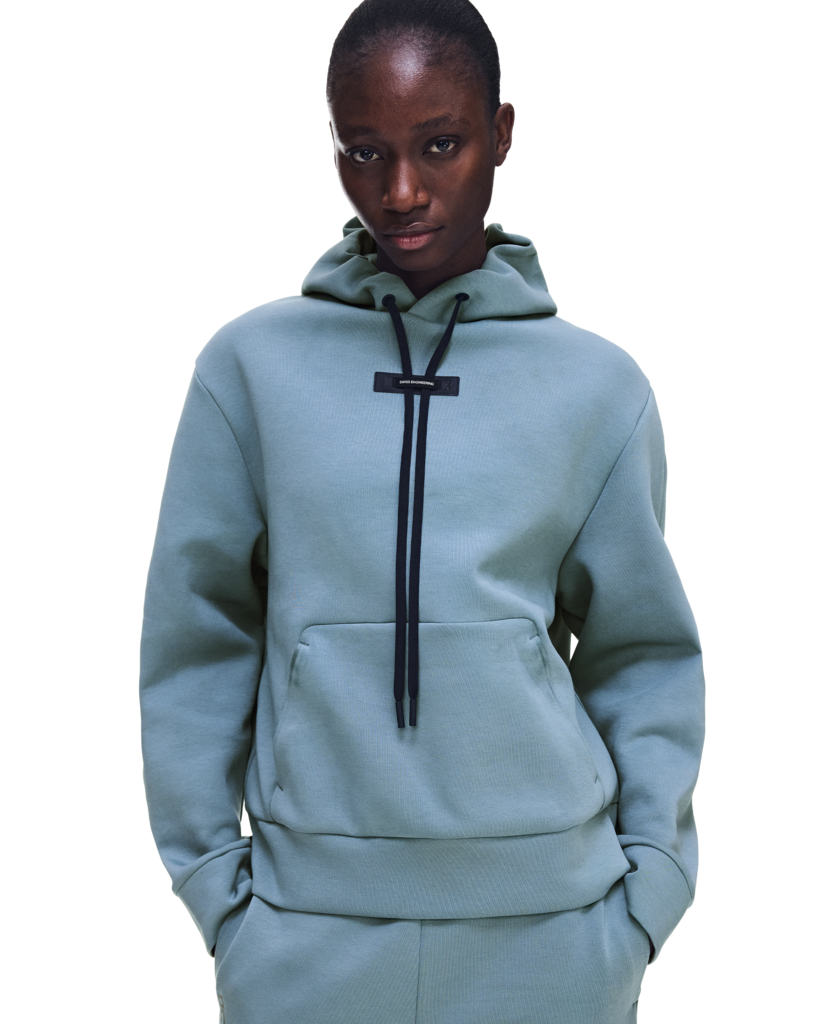 Women's On Running Focus Tech Hoodie 1 Agave