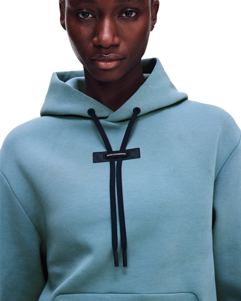Women's On Running Focus Tech Hoodie 1 Agave — view 2