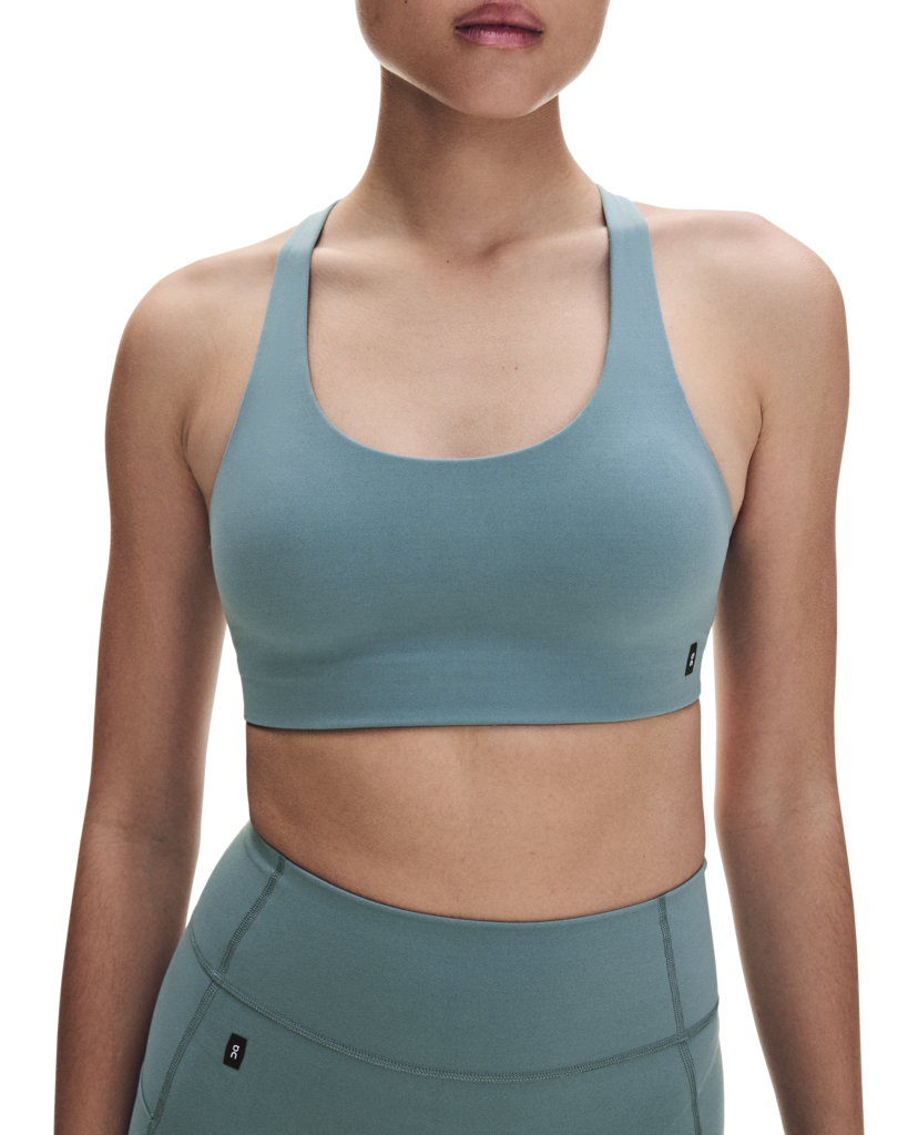 Women's On Running Studio Racerback Bra 1 Agave