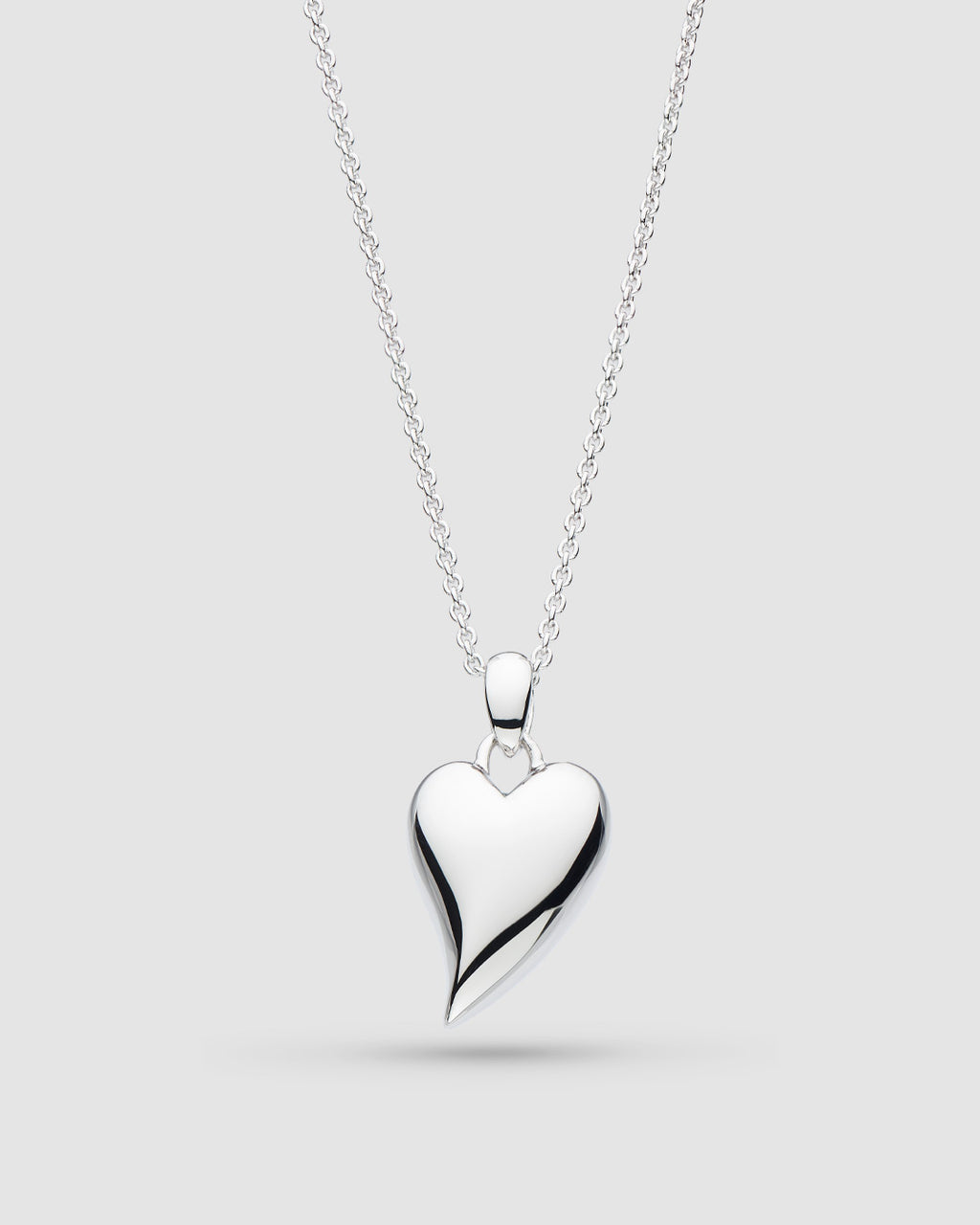Desire Cherish Midi Heart Necklace in sterling silver