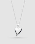 Desire Cherish Midi Heart Necklace in sterling silver