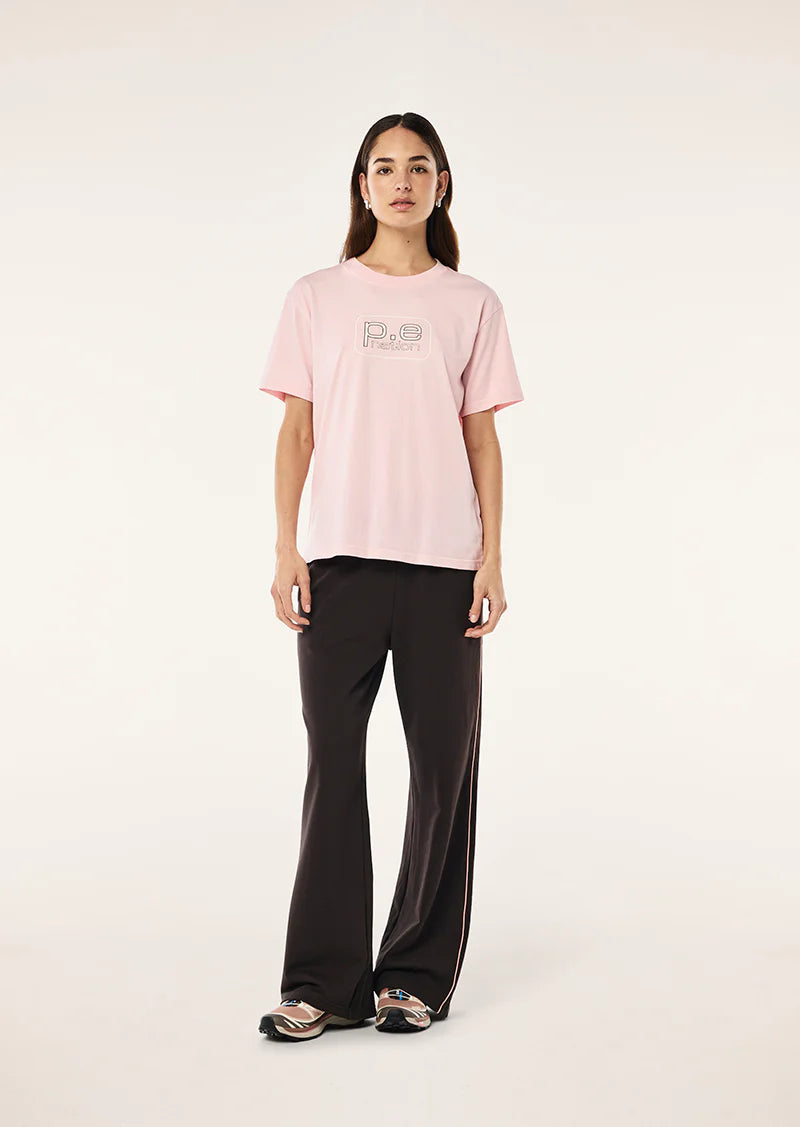 Women's P.E Nation Flux T-Shirt in Chalk Pink — view 5