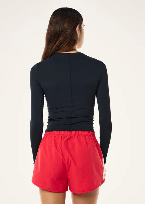 Women's P.E Nation Foundation Long Sleeve Top in Dark Sapphire — view 4