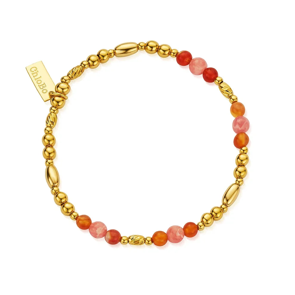 ChloBo Gold Plated Sunset Solstice Bracelet GBFARHO