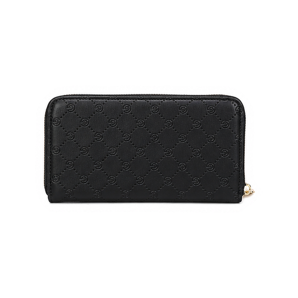Women's Gabriella G Irina Zip Wallet Black
