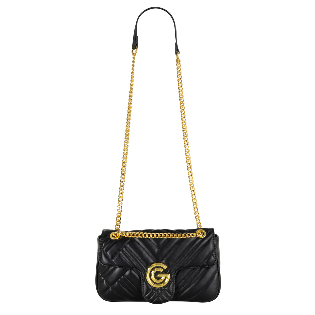 Women's Gabriella G Cindy Crossbody Bag Black