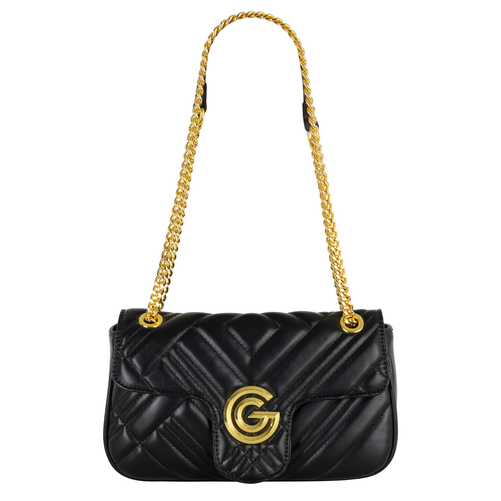 Women's Gabriella G Cindy Crossbody Bag Black