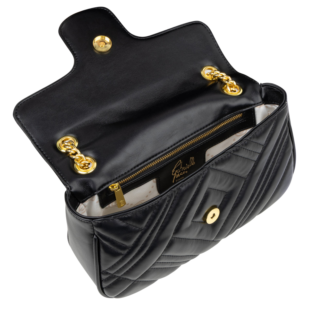 Women's Gabriella G Cindy Crossbody Bag Black