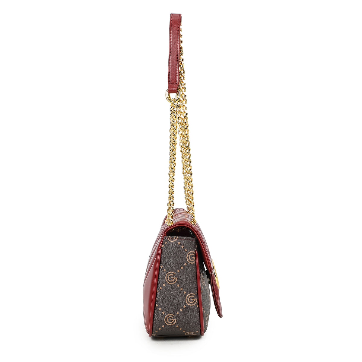 Women's Gabriella G Cindy Crossbody Bag Bordeaux