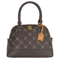 Women's Gabriella G Jackie Zip Handle Bag Brown