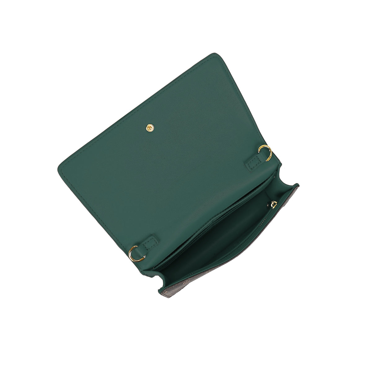 Women's Gabriella G Queen Wallet on Chain Green