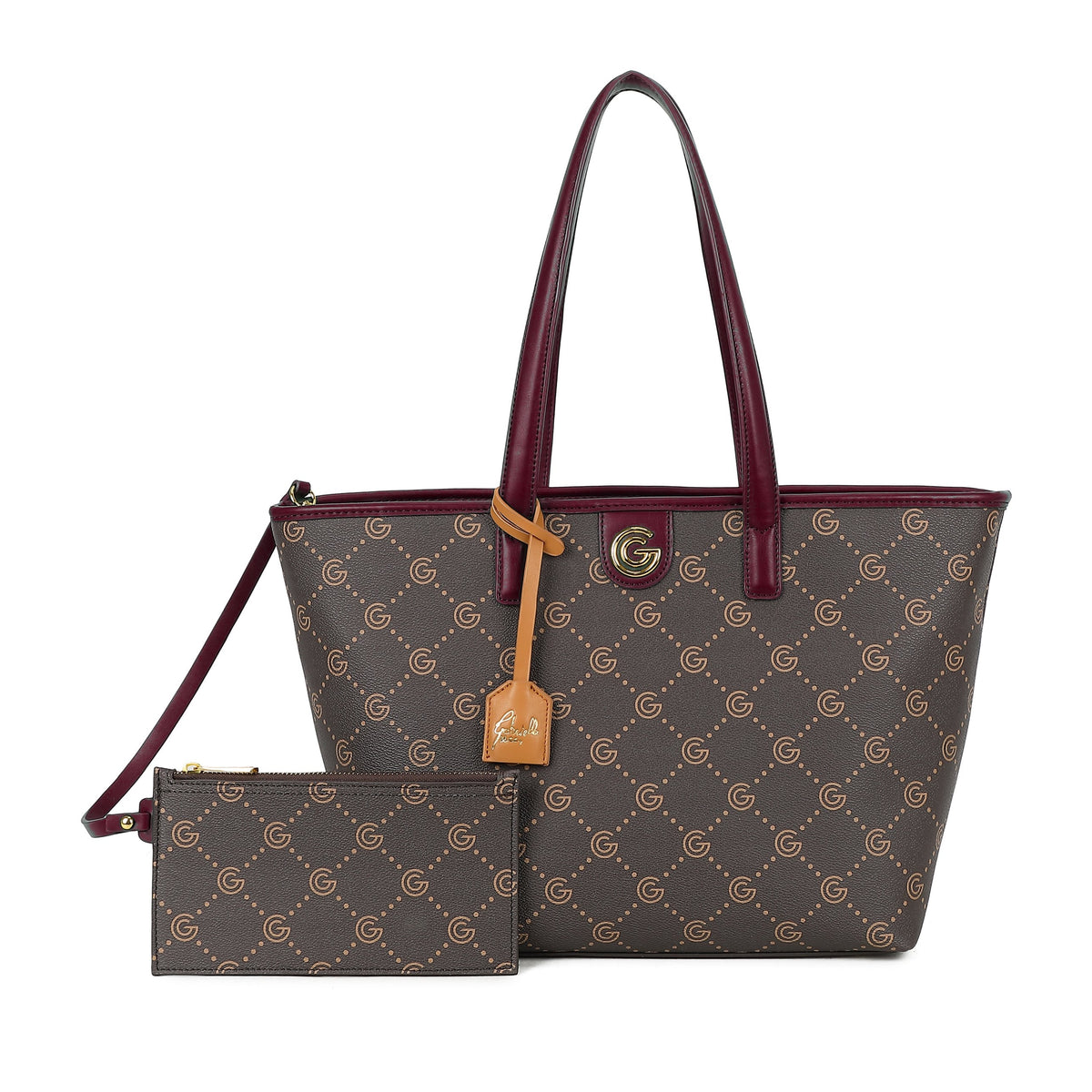 Women's Gabriella G Tiziana Shopping Bag Bordeaux
