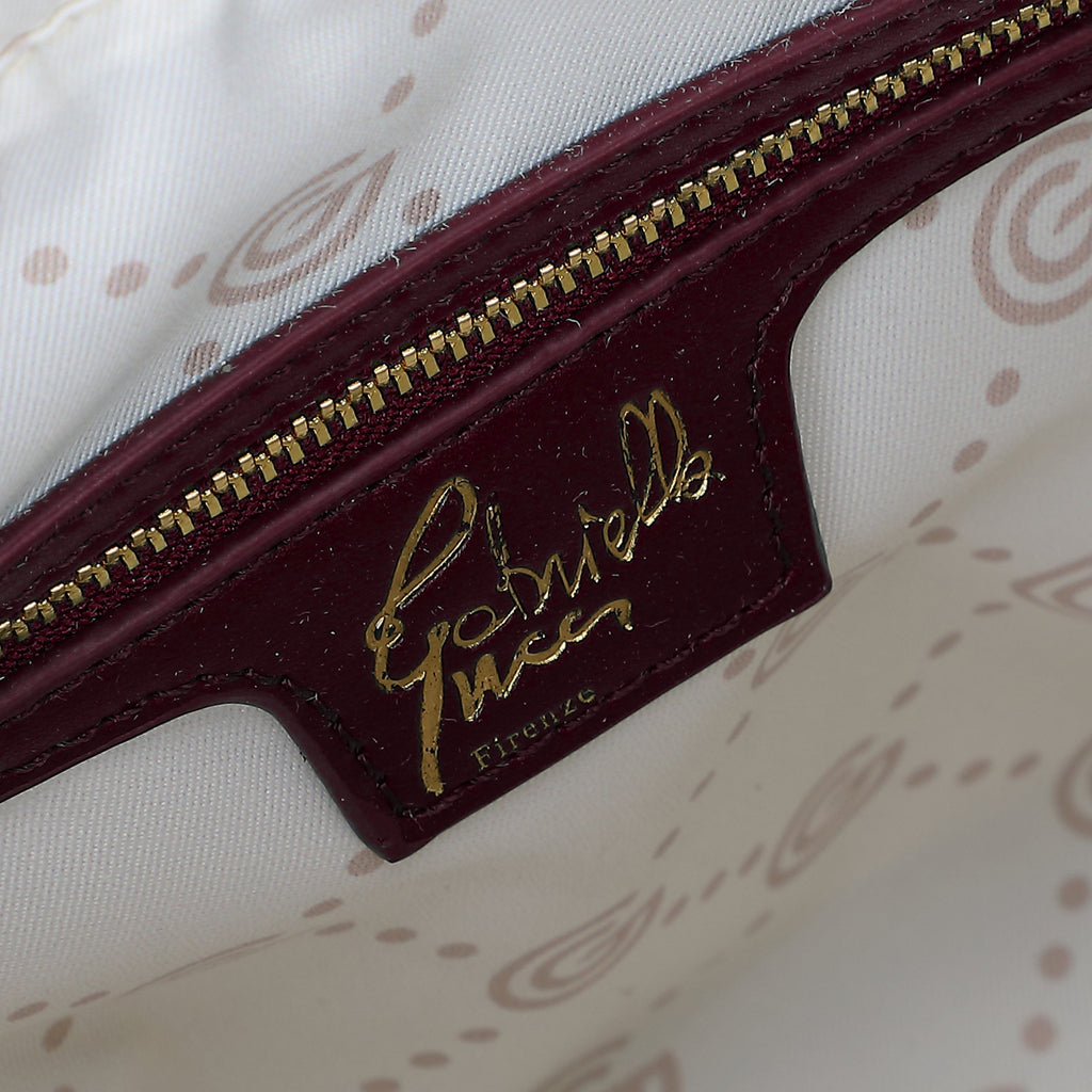 Women's Gabriella G Tiziana Shopping Bag Bordeaux