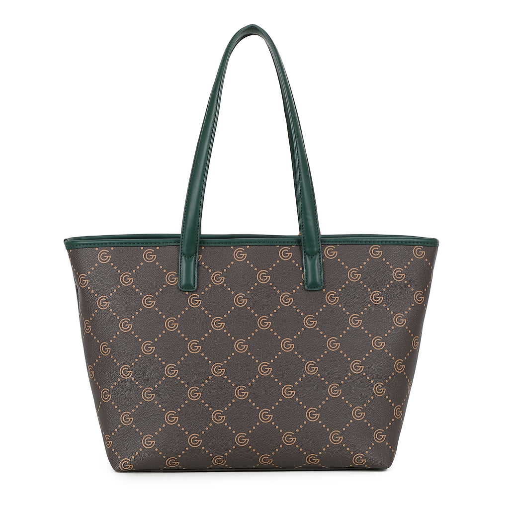 Women's Gabriella G Tiziana Shopping Bag Green