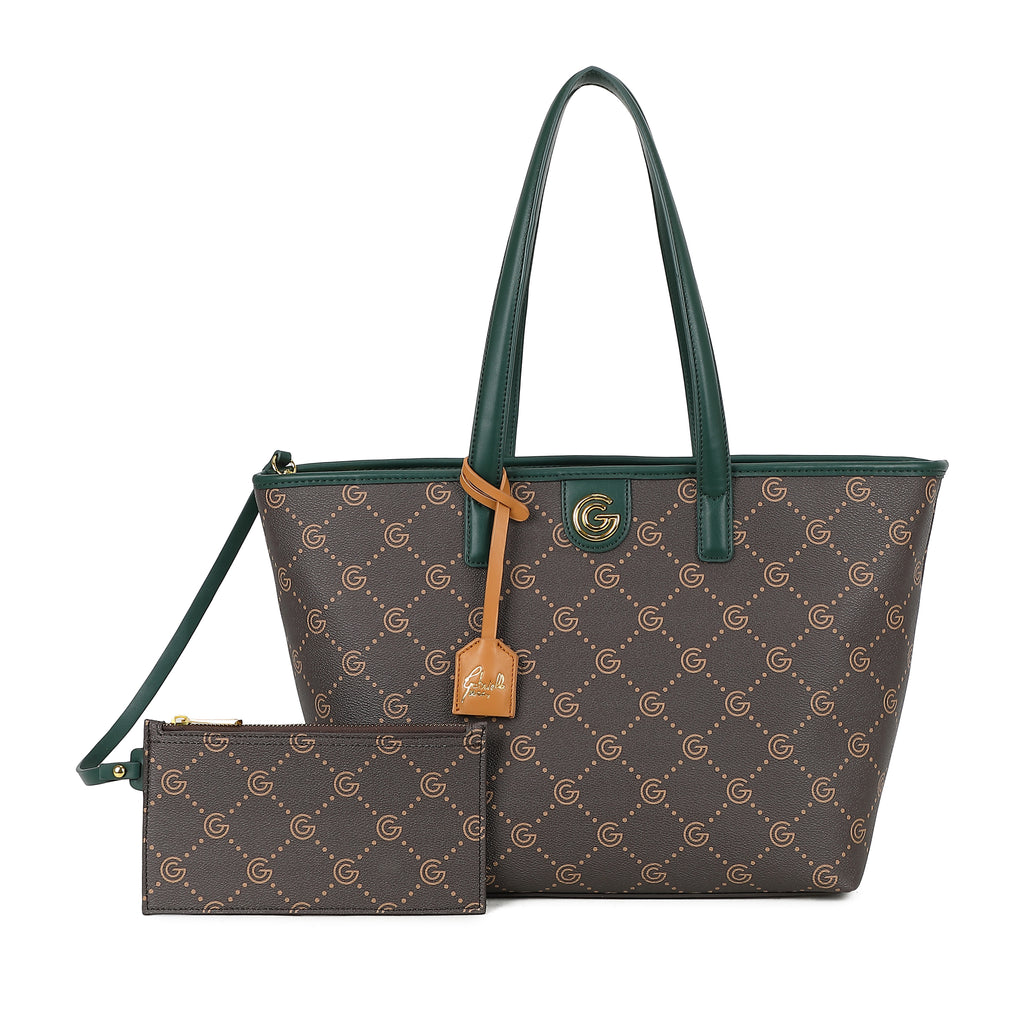 Women's Gabriella G Tiziana Shopping Bag Green