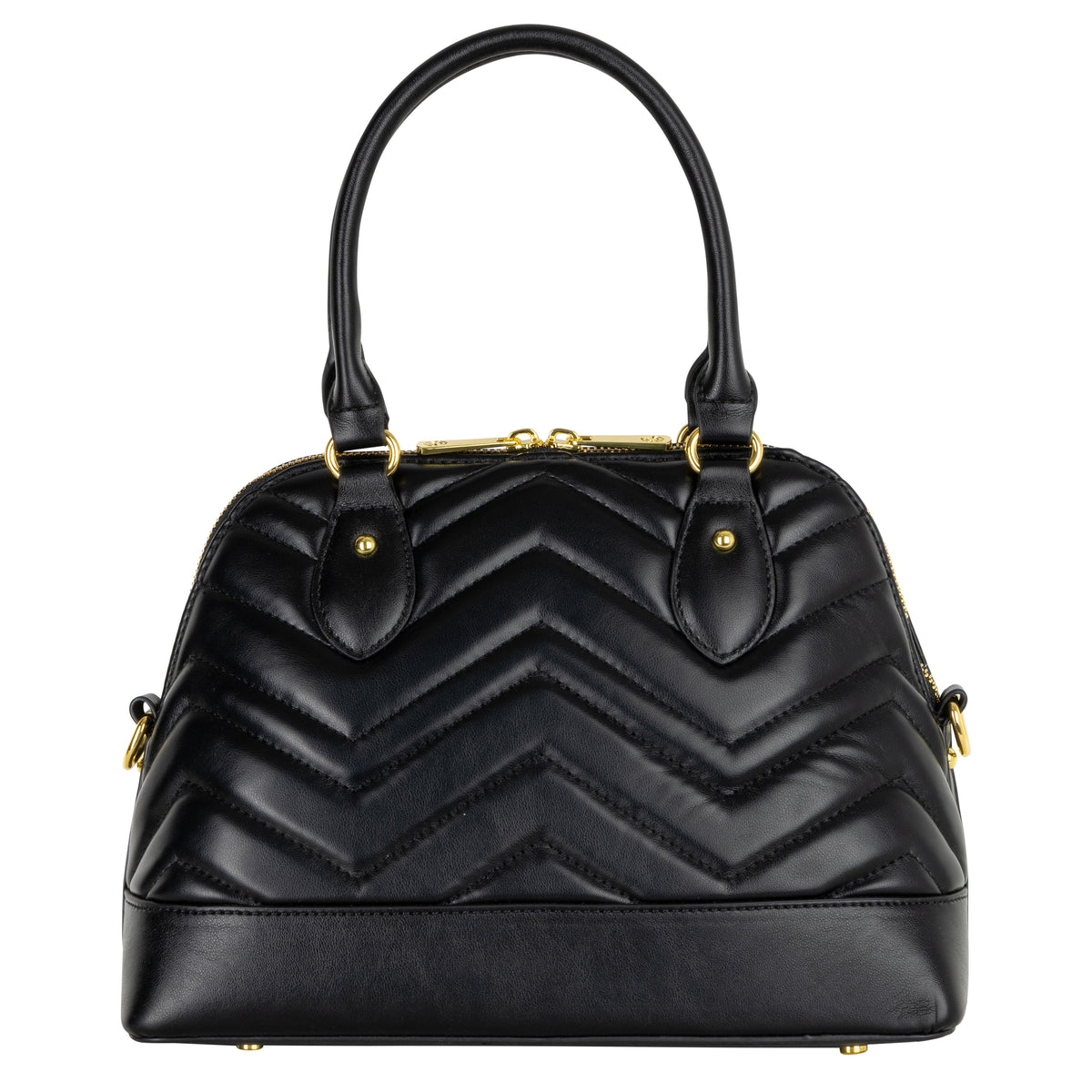 Women's Gabriella G Jackie Little Handle Bag Black