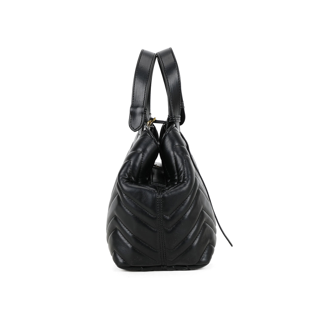 Women's Gabriella G Sofia Tote Bag Black