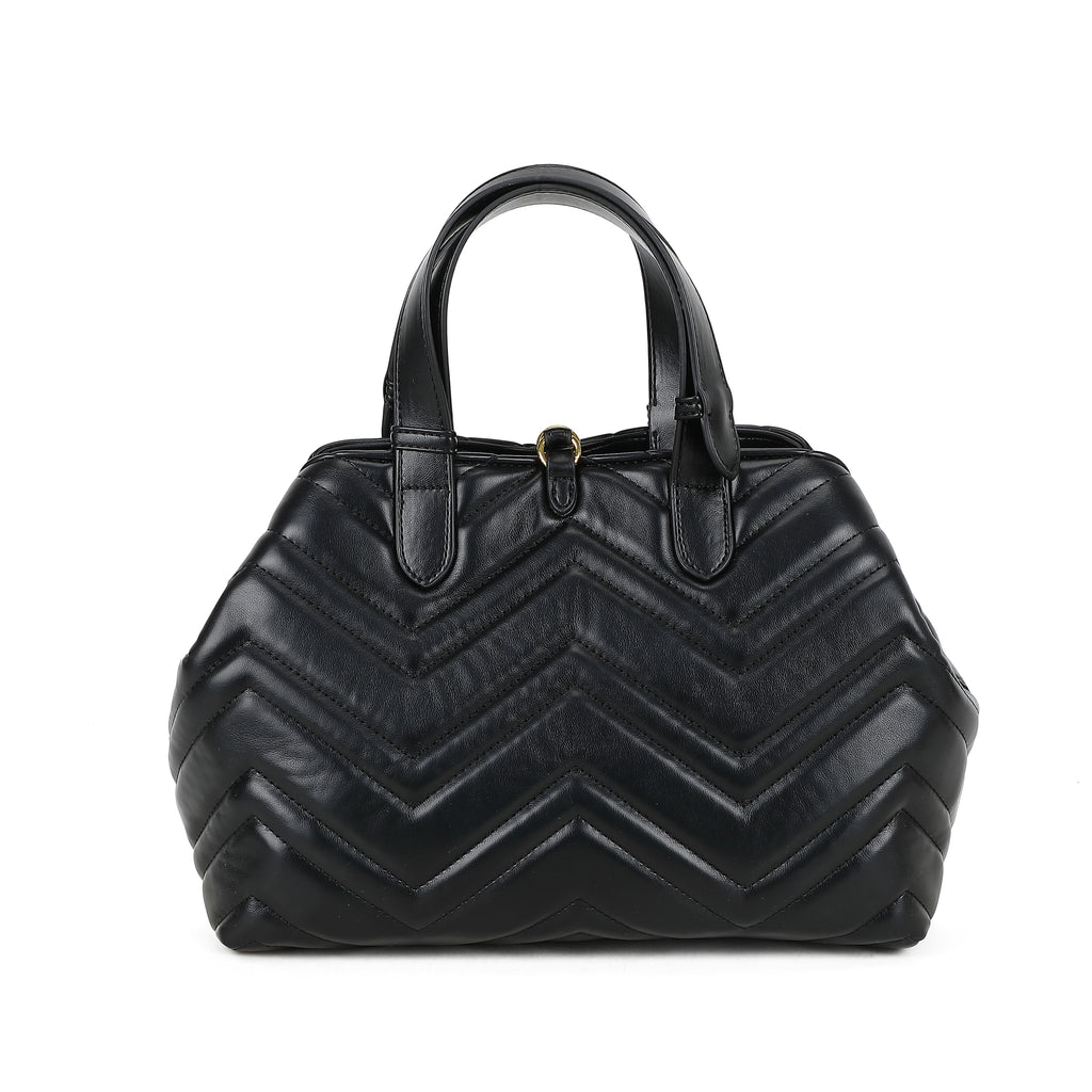 Women's Gabriella G Sofia Tote Bag Black