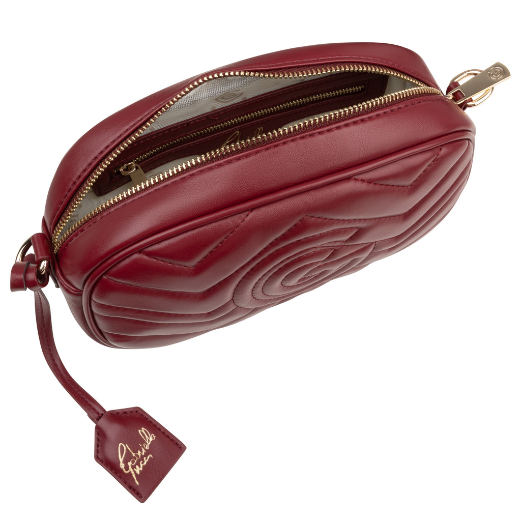 Women's Gabriella G Valencia Camera Bag Bordeaux
