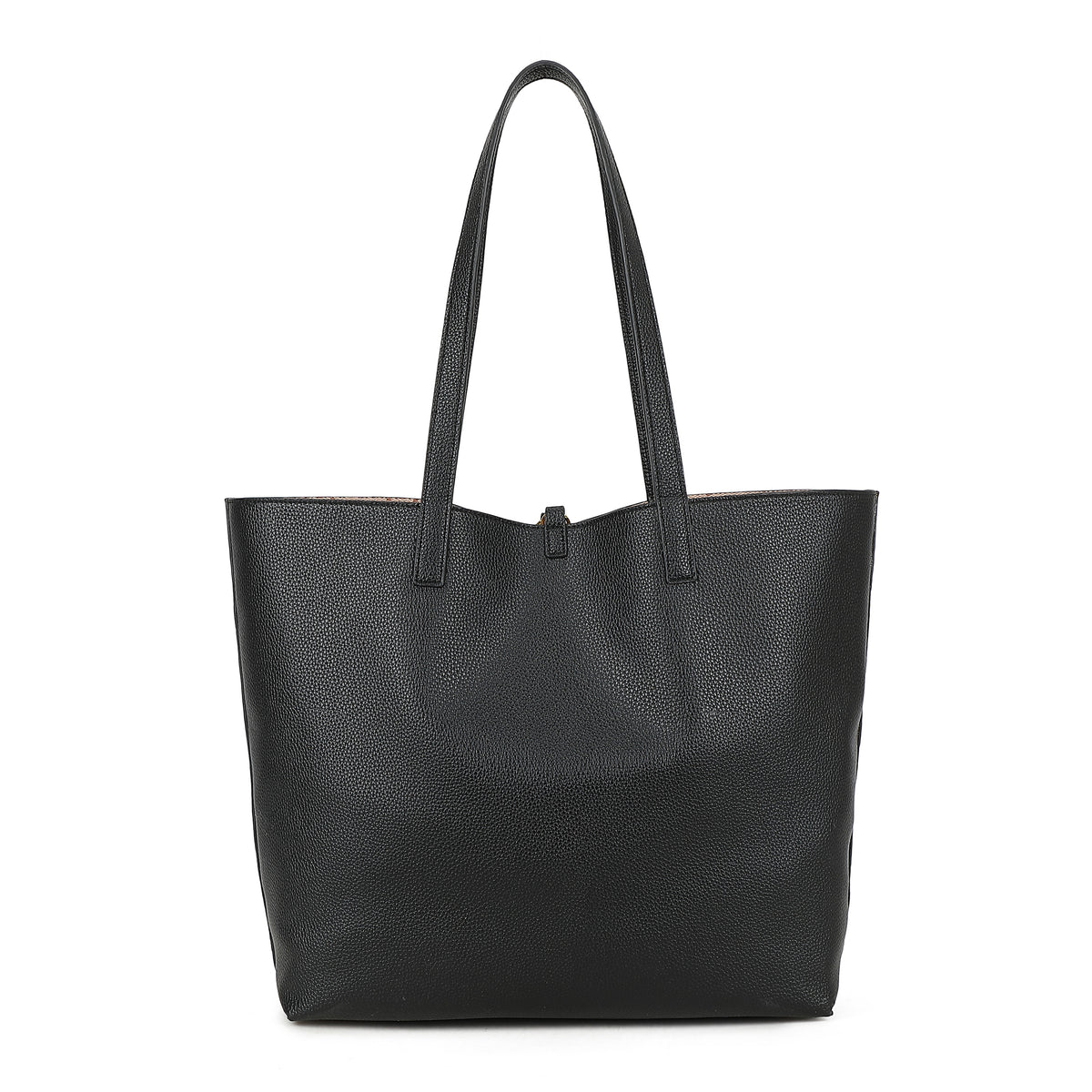 Women's Gabriella G Luana Reversible Shopping Bag Black