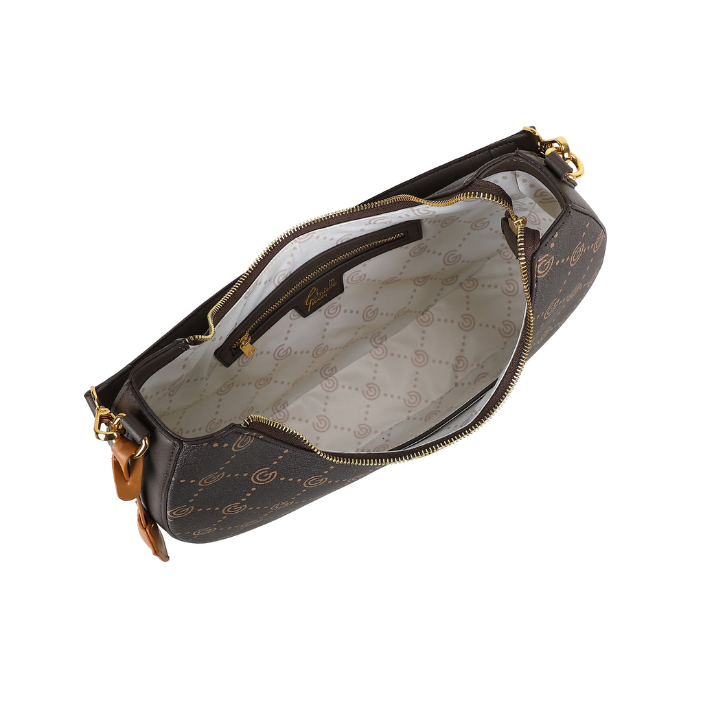 Women's Gabriella G Jennifer Hobo Bag Brown