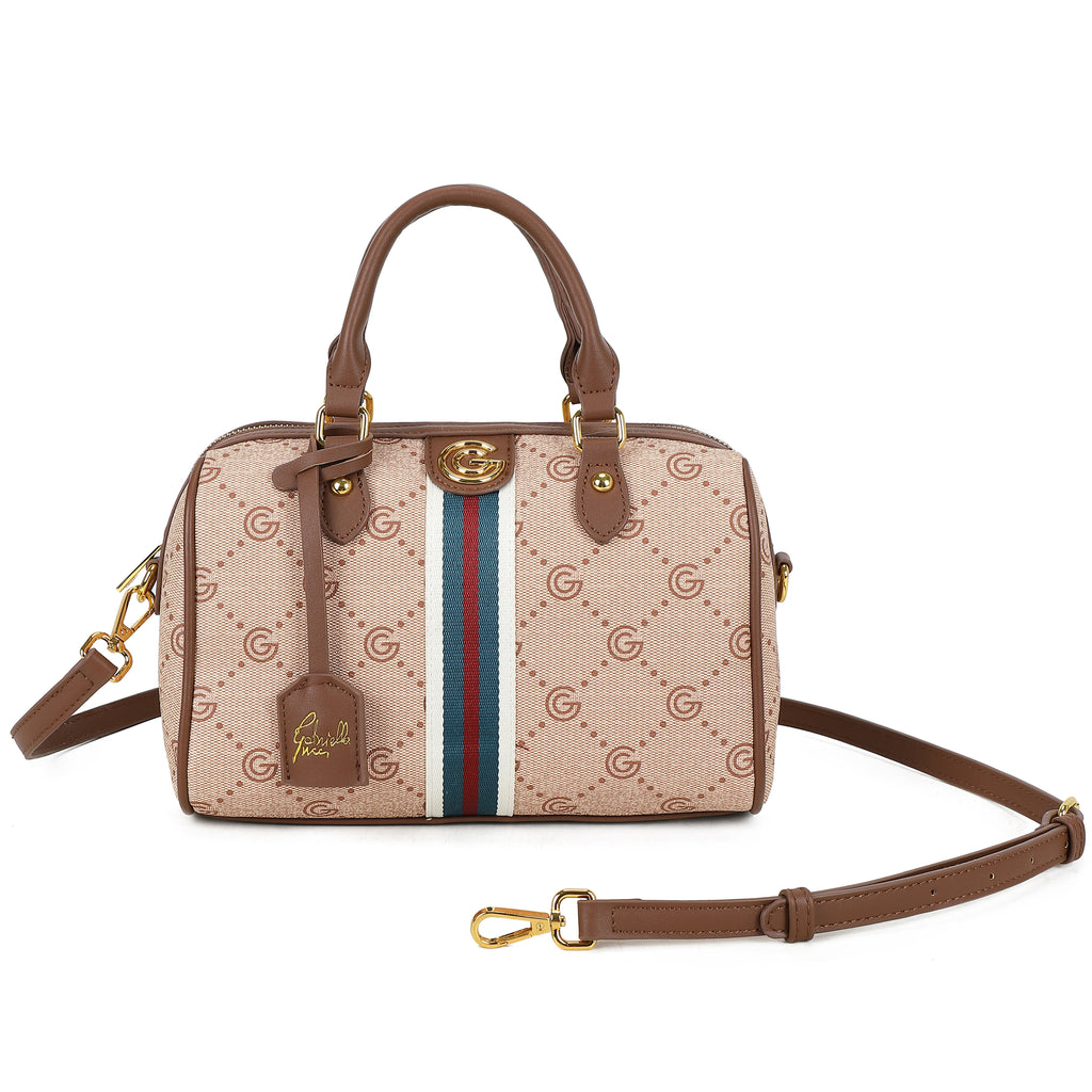 Women's Gabriella G Katia Bowling Bag Cream
