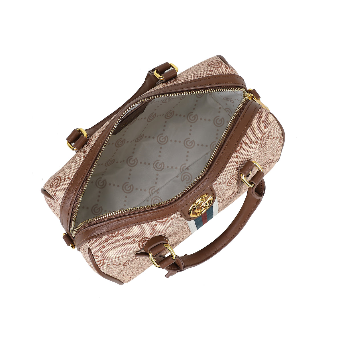 Women's Gabriella G Katia Bowling Bag Cream