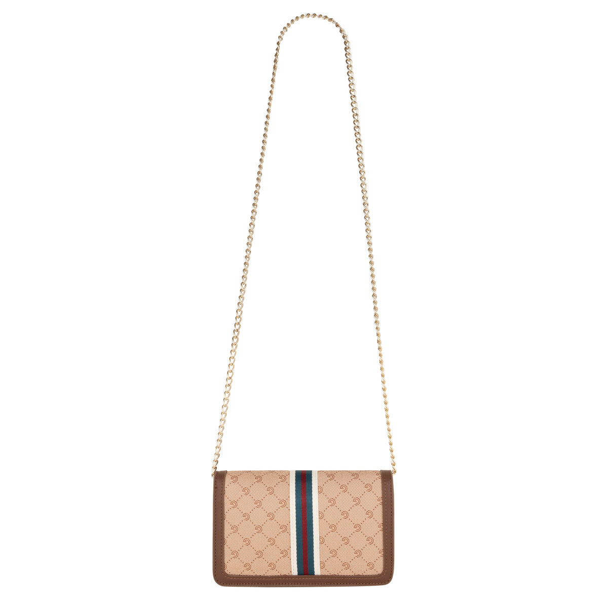 Women's Gabriella G Queen Wallet on Chain Cream