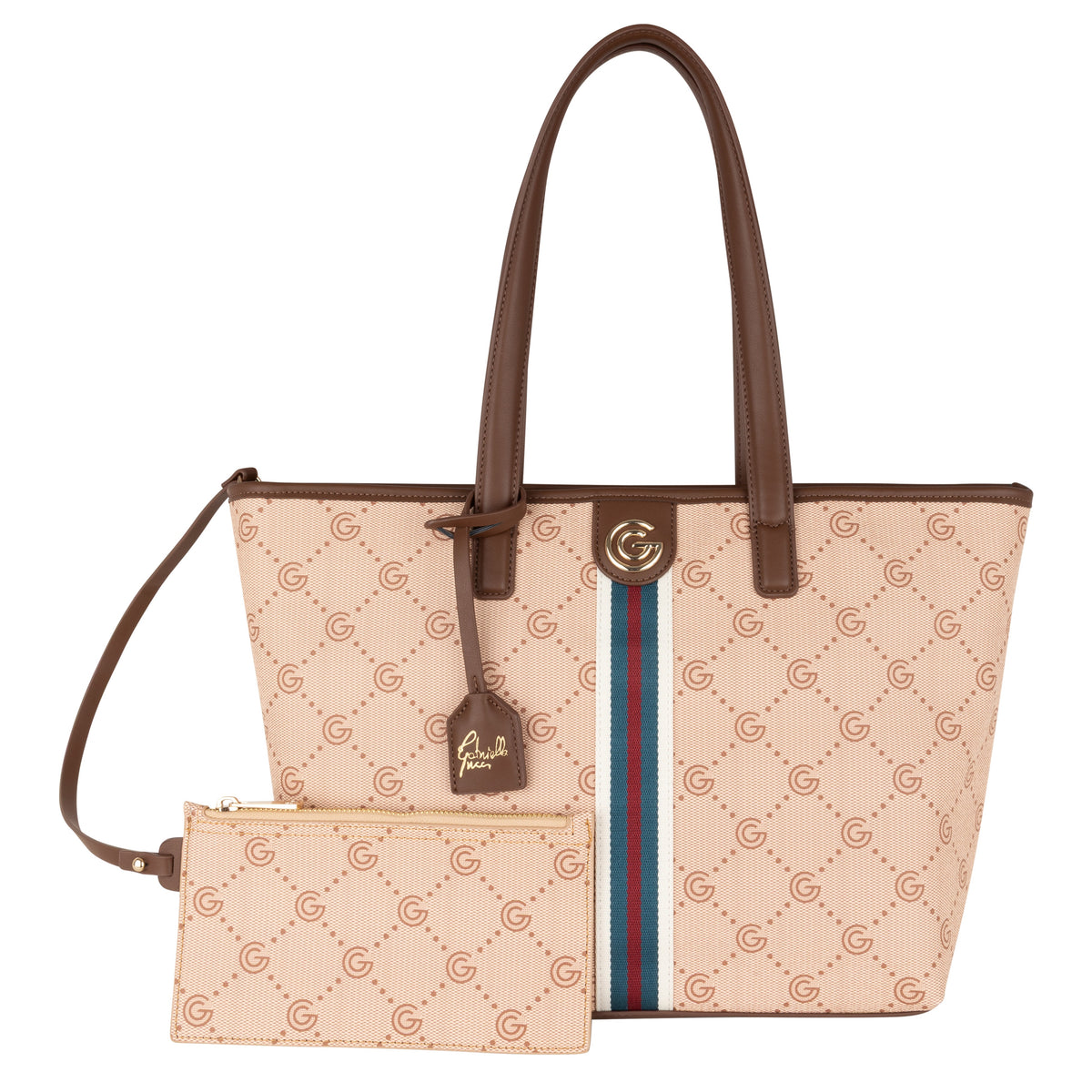 Women's Gabriella G Tiziana Shopping Bag Cream