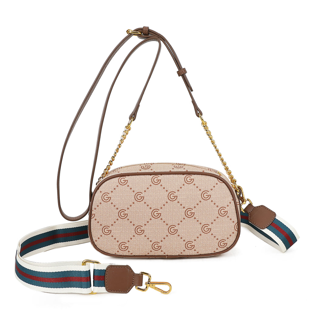 Women's Gabriella G Valencia Camera Bag Cream