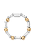 ChloBo Rhythm Of The Water Ring, a silver gold-plated two-tone ring from ChloBo, available at OD’s Jewellers in St Helens.