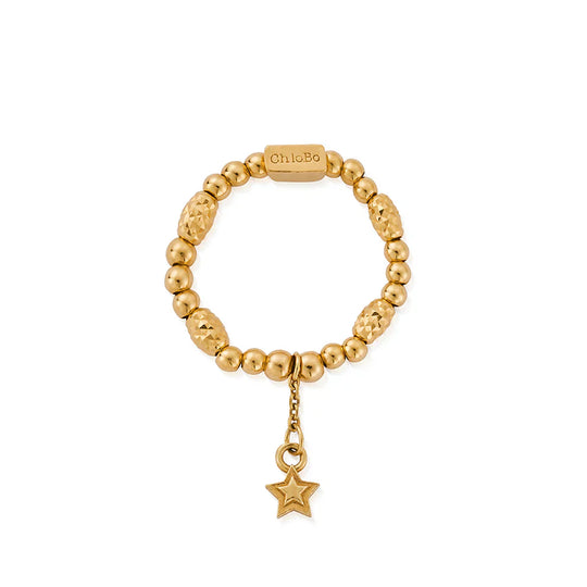 ChloBo Radiant Essence Ring Silver Gold Plated *