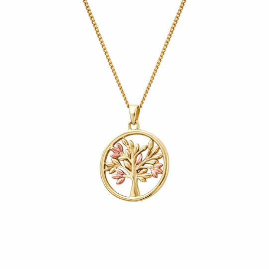 Clogau 9ct Gold Tree Of Life Necklace GTOL0015