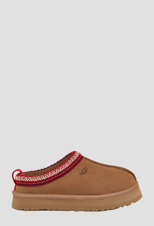Girls UGG Junior Chestnut Tazz Platform Slipper