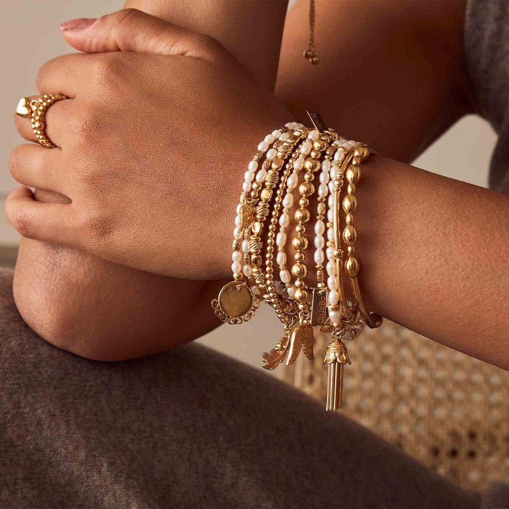 ChloBo Cute Heart in Feather Bracelet