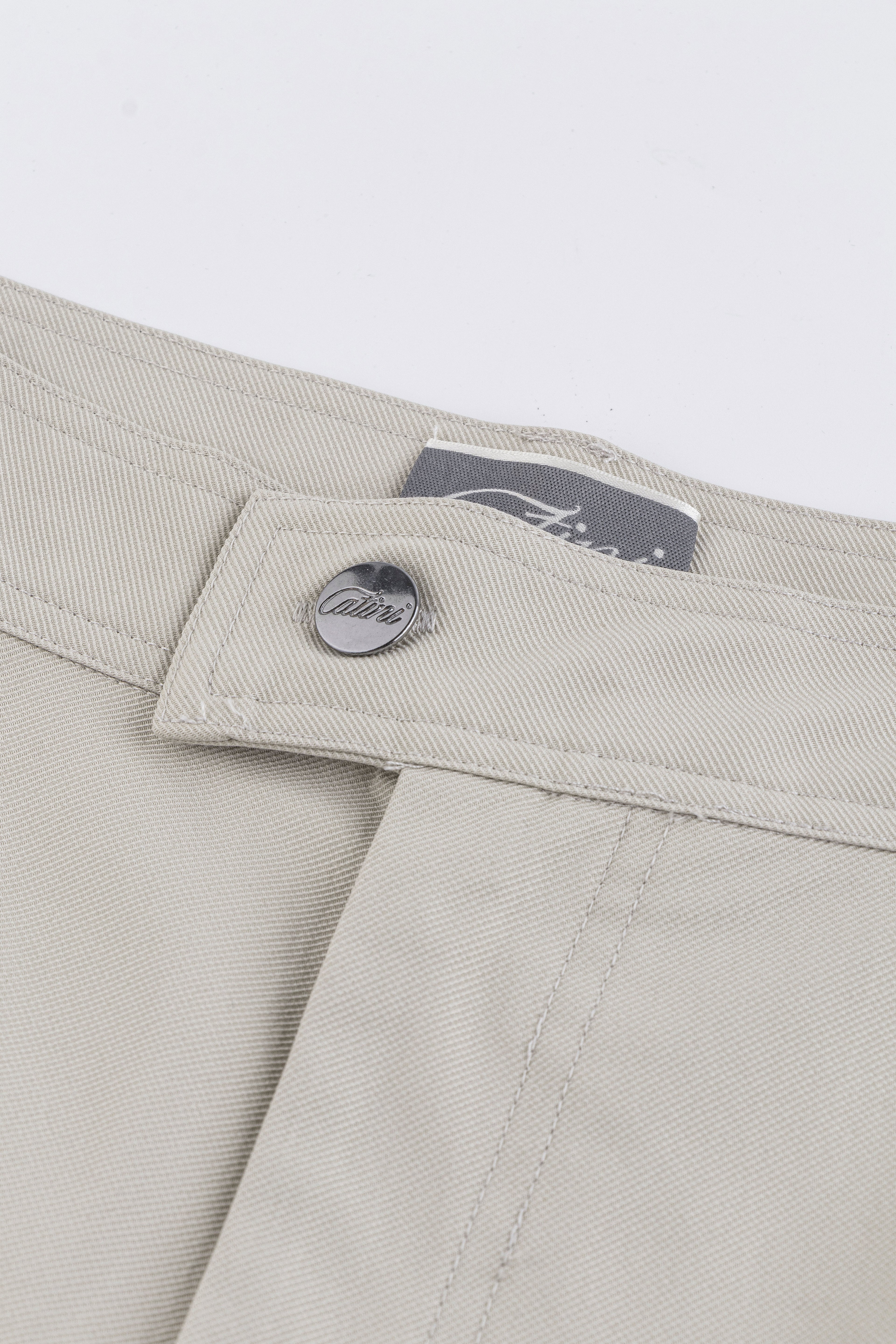 Men's Catini Alcorto Chino Shorts in Beige — image 4