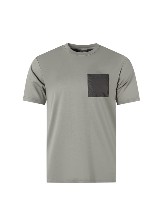 Men's Catini Firenze Pocket T-Shirt in Chamapgne / Tuscan