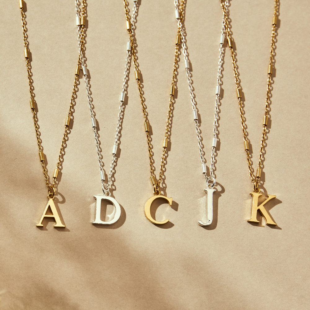 ChloBo Iconic Initial O Pendant in Silver