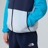 Boys The North Face Kid Glacier Full Zip Summit Navy Hoodie