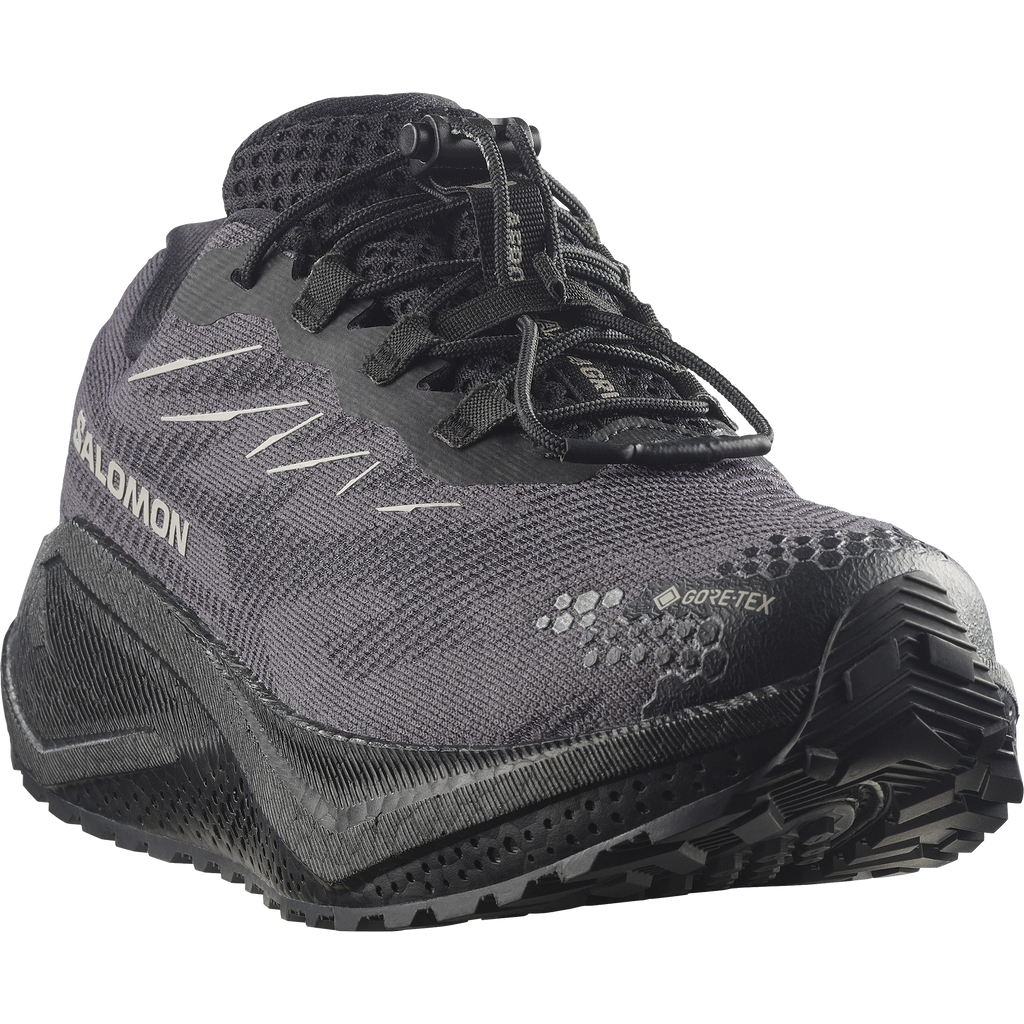 Women's Salomon Aero Blaze 4 GRVL GTX Black/Black Trainers — view 5