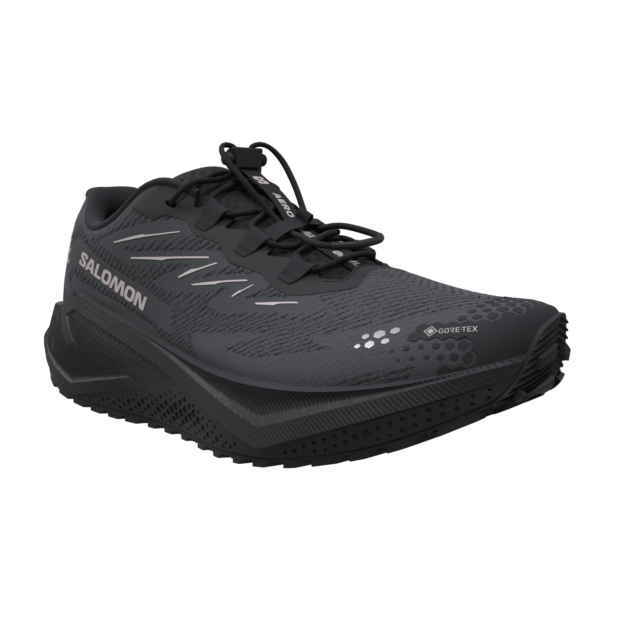 Women's Salomon Aero Blaze 4 GRVL GTX Black/Black Trainers — view 6