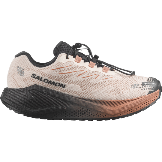 Womens Salomon Aero Blaze 4 Grvl Gtx Vanilla Ice/Black Trainers