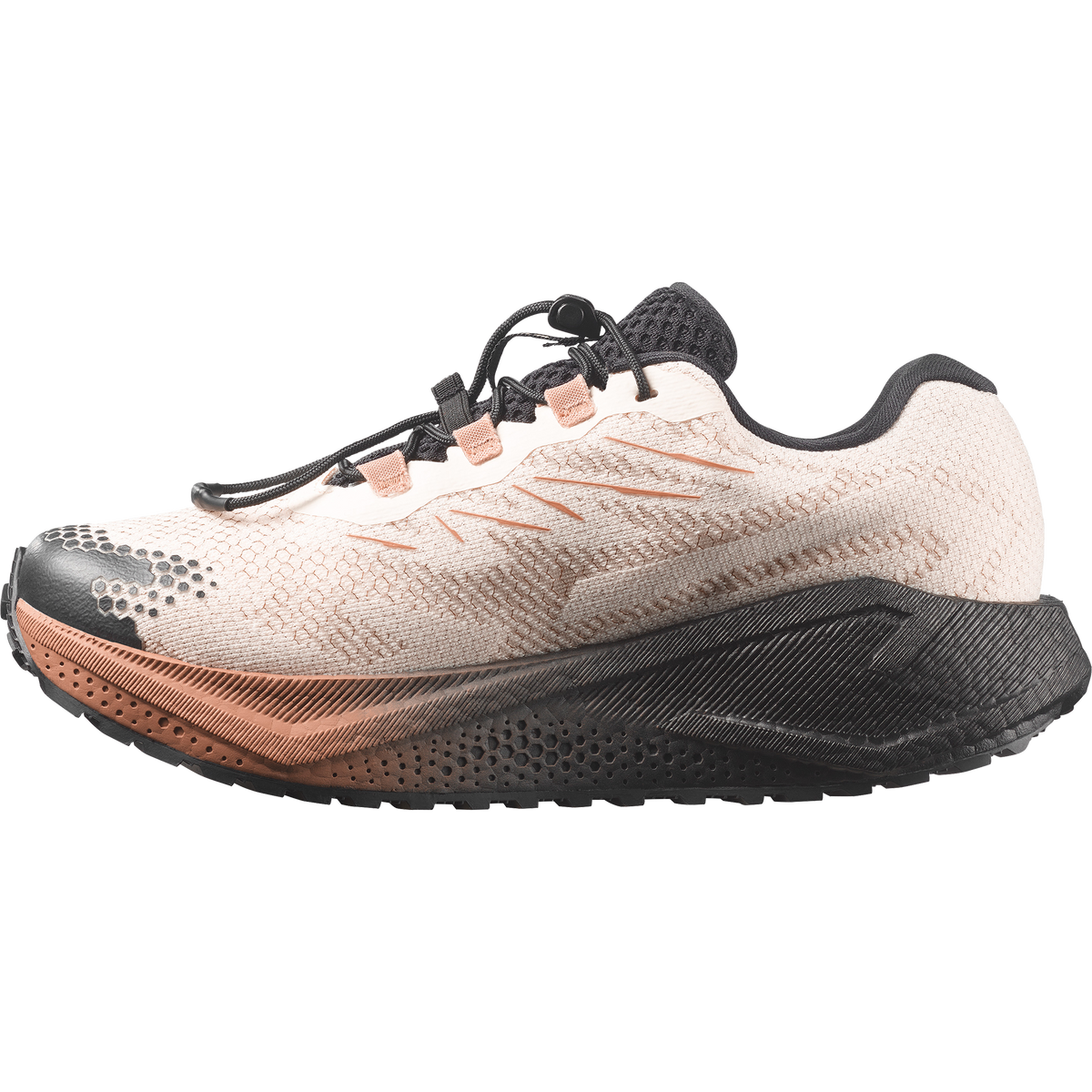 Womens Salomon Aero Blaze 4 Grvl Gtx Vanilla Ice/Black Trainers — view 11