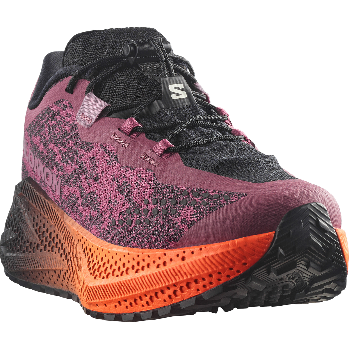 Women's Salomon Aero Glide 4 GRVL Nocturne/Black/Dusky Orchid Trainers — view 5