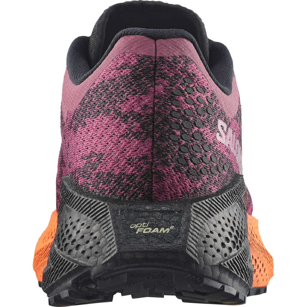 Women's Salomon Aero Glide 4 GRVL Nocturne/Black/Dusky Orchid Trainers — view 7