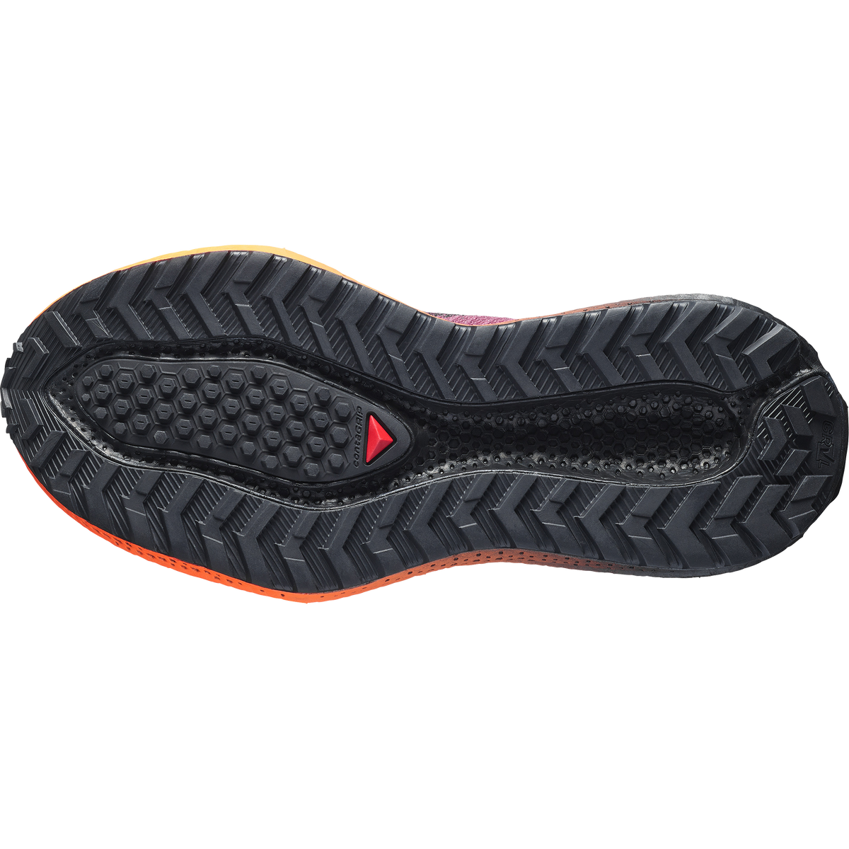 Women's Salomon Aero Glide 4 GRVL Nocturne/Black/Dusky Orchid Trainers — view 8