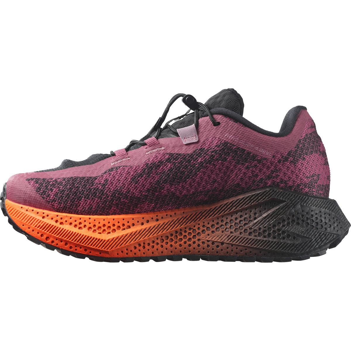 Women's Salomon Aero Glide 4 GRVL Nocturne/Black/Dusky Orchid Trainers — view 10