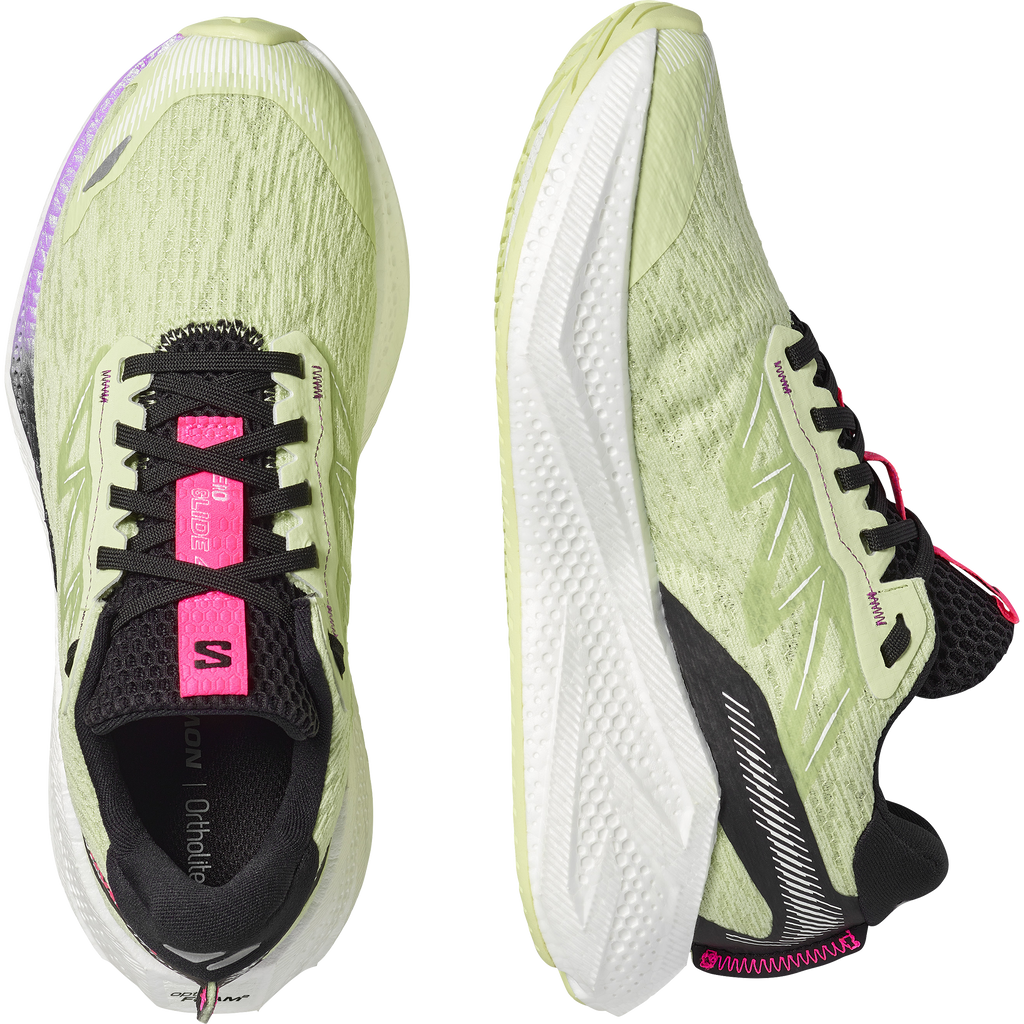 Women's Salomon Aero Glide 4 Butterfly/White/Black — view 7