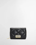 Women's Barbour International Soft Touch Aurora Tri Fold In Black