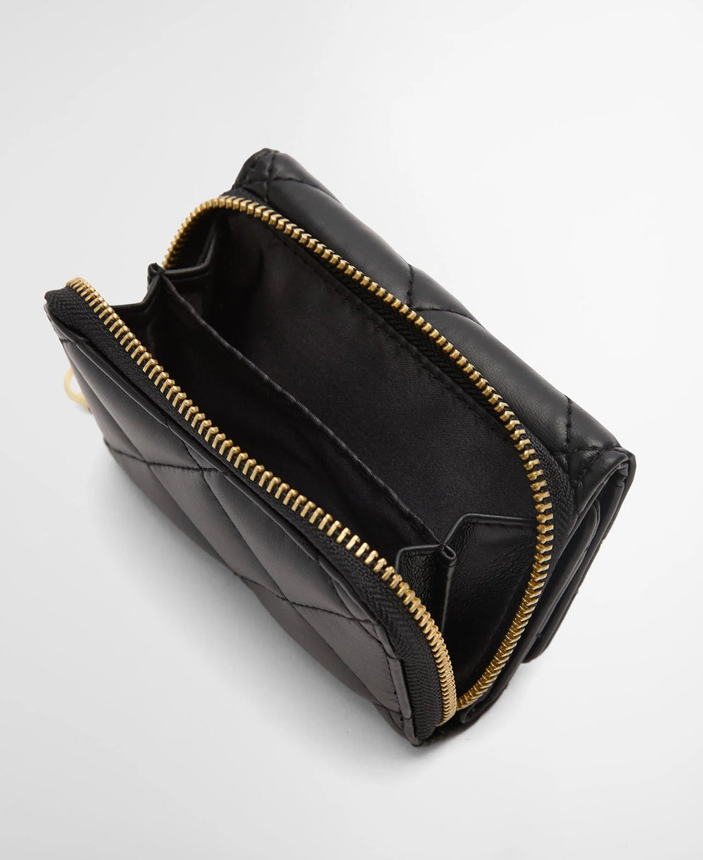 Women's Barbour International Soft Touch Aurora Tri Fold In Black — view 4